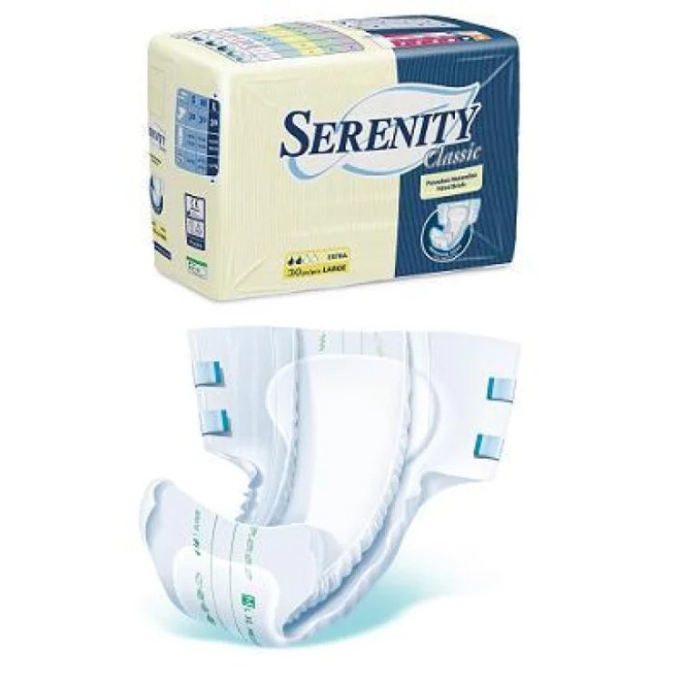 Serenity Pannolone Mutanda Classic Maxi Taglia M 15 Pezzi