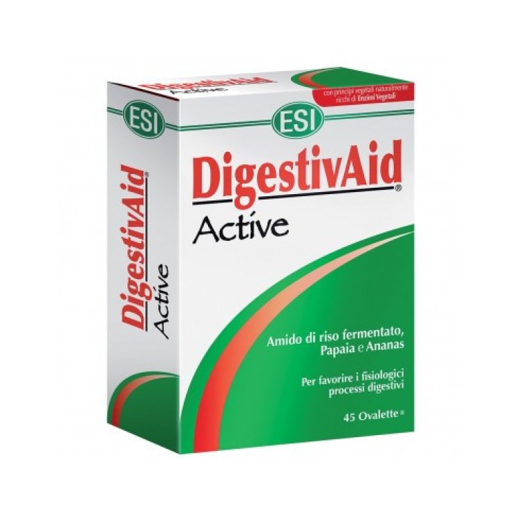 Esi DigestivAid Active Integratore per la Digestione 45 Ovalette
