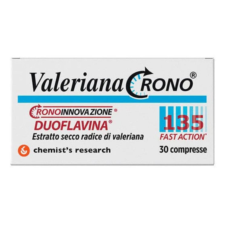Chemist's Research Valeriana Crono 135 Integratore per Sonno e Relax - 30 Compresse