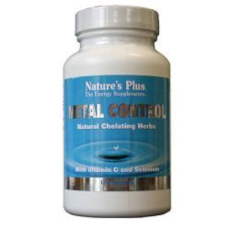 Nature's Plus Metal Control Integratore Alimentare per Eliminazione Metalli 120 Tavolette