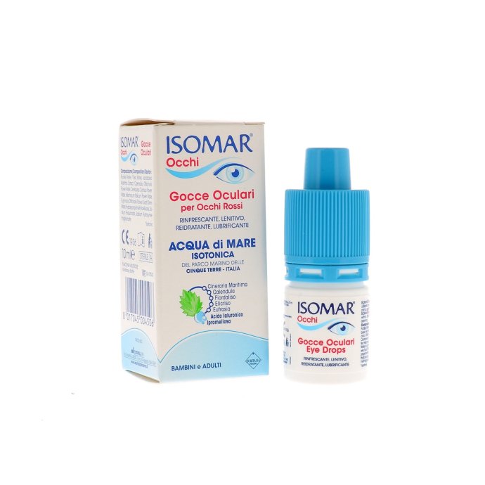 Isomar Occhi Gocce Oculari Multidose per Ipersensibilità 10ml Isomar Occhi Gocce Oculari Multidose per Ipersensibilità 10ml