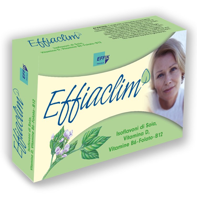 Effik Effiaclim Integratore Alimentare per Menopausa 30 Compresse