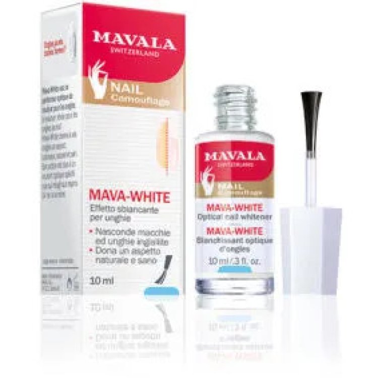 Mavala Mava-White Smalto Effetto Sbiancante per Unghie 10ml