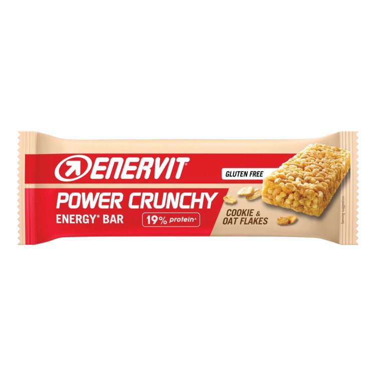 Enervit Power Sport Crunchy Cookie Barretta Energetica Per Sportivi 40g