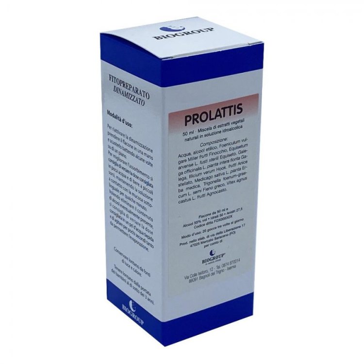 Biogroup Prolattis Integratore Alimentare Tonificante Estratti Vegetali 50ml Biogroup Prolattis Integratore Alimentare Tonificante Estratti Vegetali 50ml