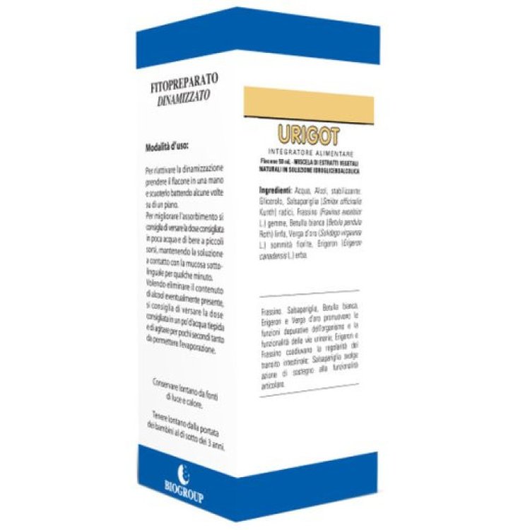 Biogroup Urigot Integratore Drenante per Vie Urinarie in Gocce 50ml