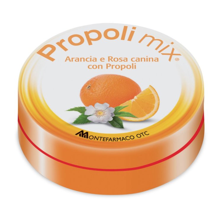 Propolimix Caramelle Gusto Arancia per Difesa Immunitaria - 30 Caramelle
