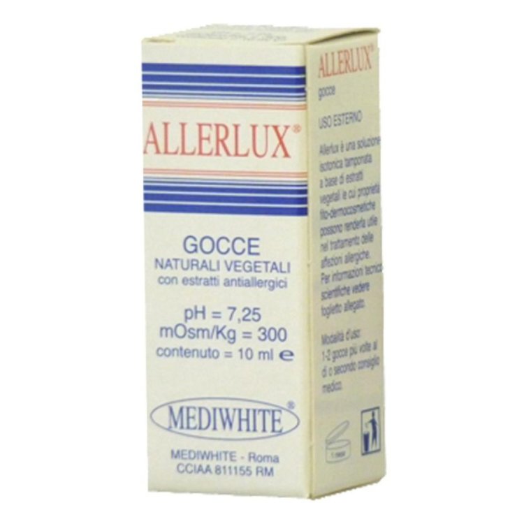 Mediwhite Allerlux Gocce Oculari per Allergie 10 ml