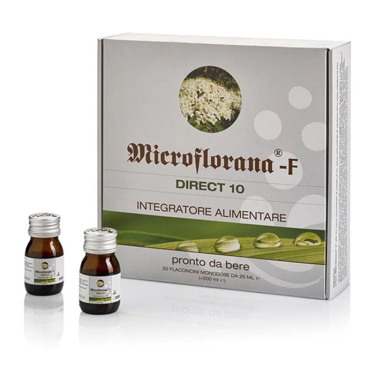 Named Microflorana F Direct 10 Integratore per Flora Intestinale 20 Flaconcini Named Microflorana F Direct 10 Integratore per Flora Intestinale 20 Flaconcini