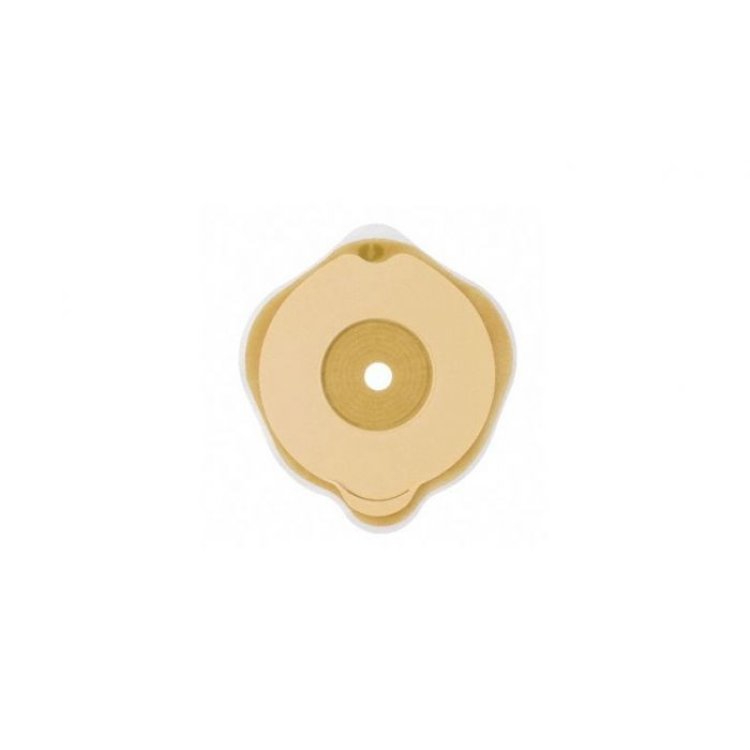 Flexima Key Placca Piana 50 mm con Protettore Cutaneo, 5 Pezzi