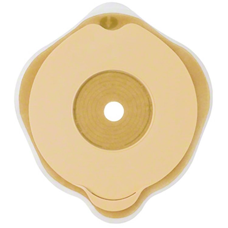 Flexima Key Placca Piana 80 mm per Colostomia Ileostomia Urostomia 5 Pezzi