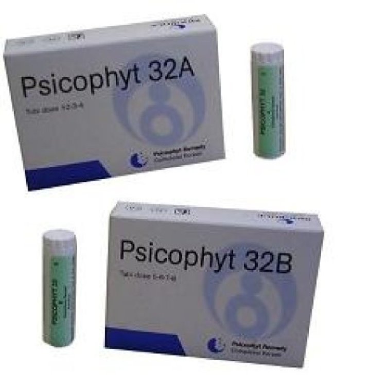 Biogroup Psicophyt Remedy 32B Globuli per Stress Psicofisico 4 Tubi