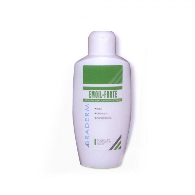 Braderm Emoil Forte Detergente Pelle Secca e Sensibile 400 ml