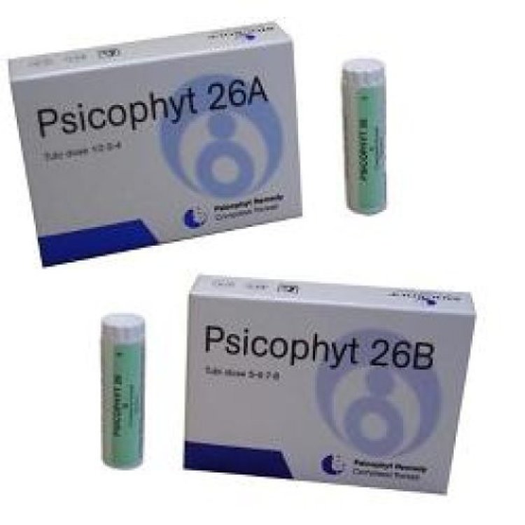 Biogroup Psicophyt Remedy 26A Granuli Riequilibrante per Stress 4 Tubi