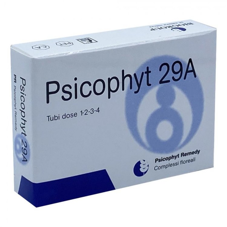 Biogroup Psicophyt Remedy 29A Globuli per Stress Psicofisico 4 Tubi