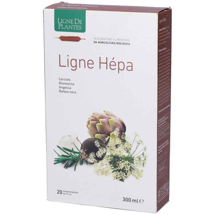 Ligne De Plantes Ligne Hepa Biologico Integratore per Depurazione 20 Ampolle