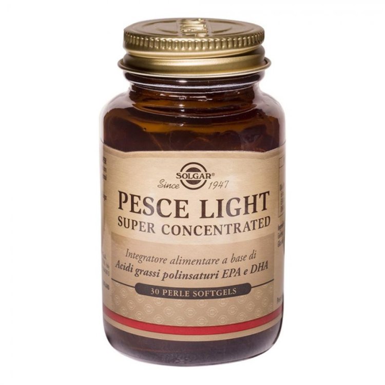 Solgar Pesce Light Super Concentrato Integratore Omega-3 per Funzione Cardiaca - 30 Perle Solgar Pesce Light Super Concentrato Integratore Omega-3 per Funzione Cardiaca - 30 Perle