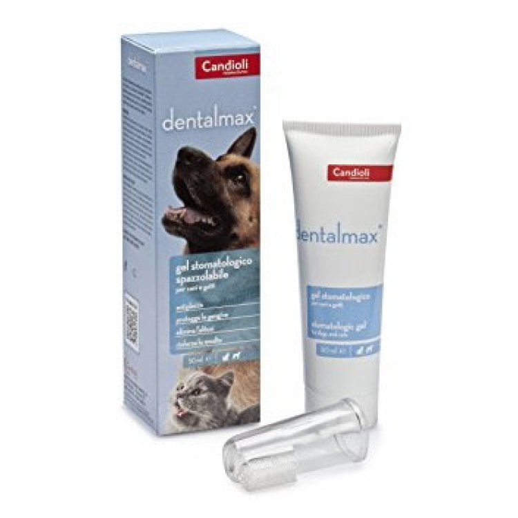 Candioli Dentalmax Gel Stomatologico per Cani e Gatti - 50 ml