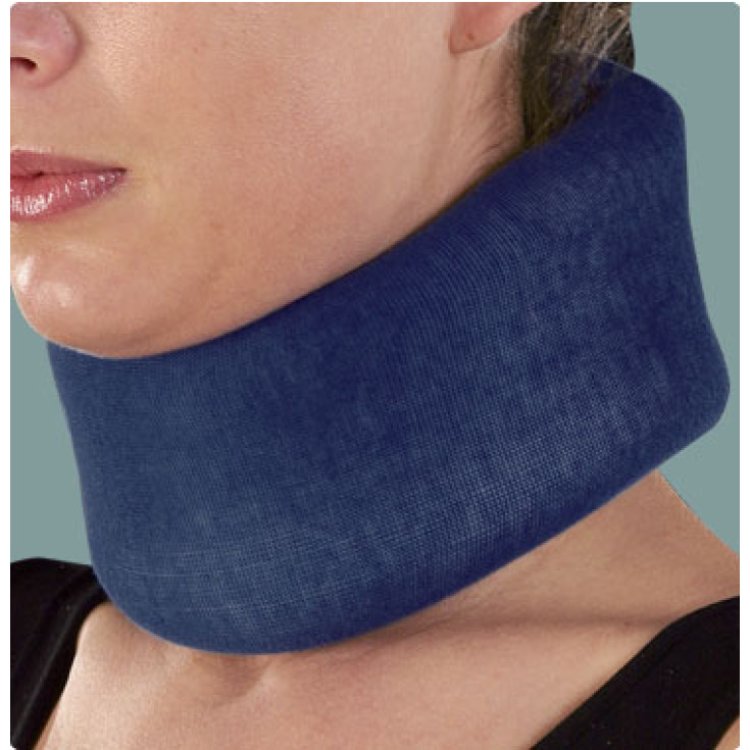Ro+Ten Cervicol Collare Cervicale Gommapiuma Blu 8 cm Taglia L