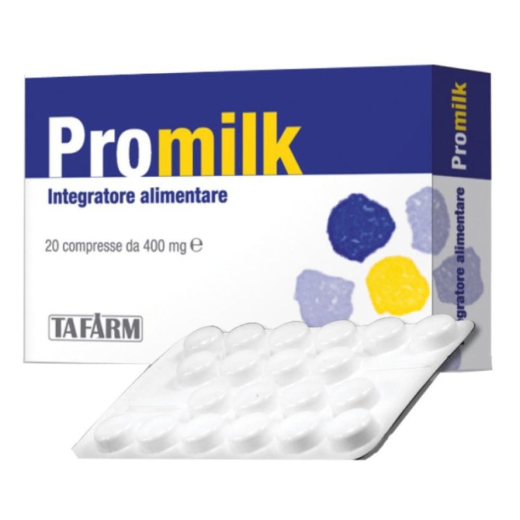 Tafarm Promilk Integratore Alimentare per Energia in Compresse, 20 Unità Tafarm Promilk Integratore Alimentare per Energia in Compresse, 20 Unità