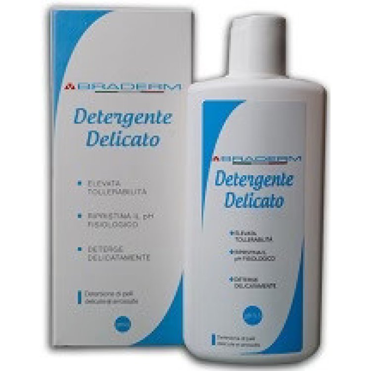 Braderm Detergente Delicato pH 5.5 per Pelli Sensibili 200 ml