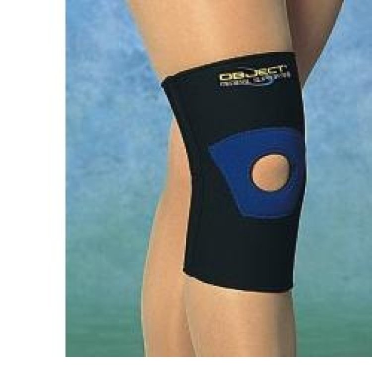 Ro+Ten Object Ginocchiera Tubolare con Foro Rotuleo Supporto Ginocchio Taglia XL