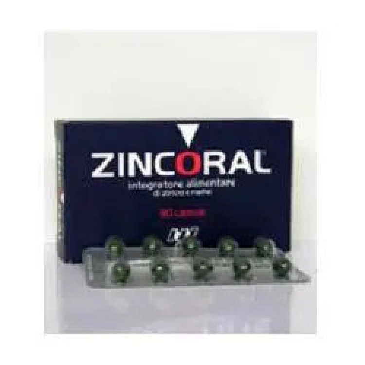 Mavi Biotech Zincoral Integratore Alimentare per il Fabbisogno di Zinco, 30 Capsule