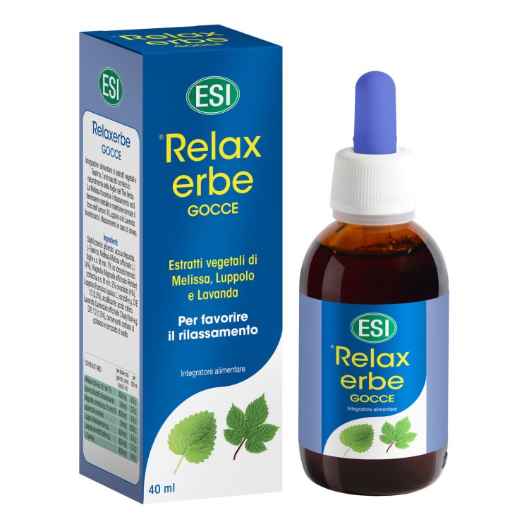 Relaxerbe Gocce per Rilassamento e Benessere da 40ml