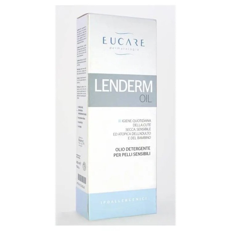 Eucare Lenderm Oil Detergente Oleoso per Cute Secca e Atopica 400ml