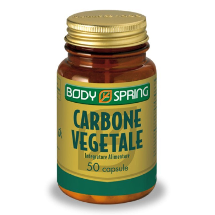 Body Spring Carbone Vegetale Integratore per Gonfiore 50 Capsule Body Spring Carbone Vegetale Integratore per Gonfiore 50 Capsule
