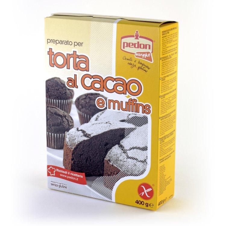 Easyglut Preparato per Torta al Cacao Senza Glutine 400 g