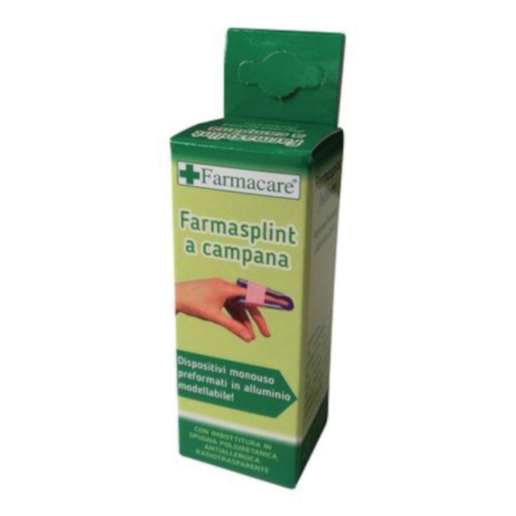 Farmacare Farmasplint Campana Media 12cm Stecca per Fratture Dita
