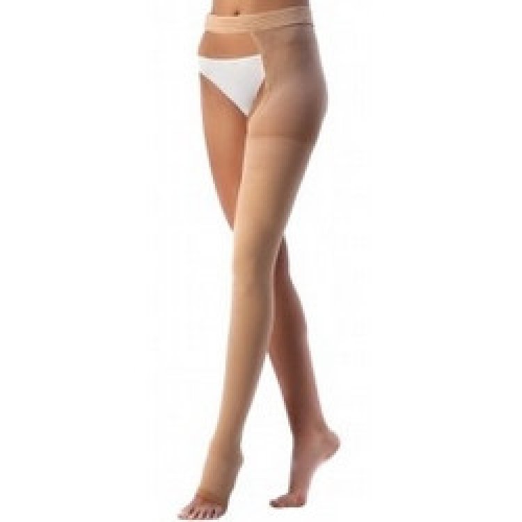 Dualsan Monocollant Terapeutico KKL2 Sinistro Punta Aperta Beige