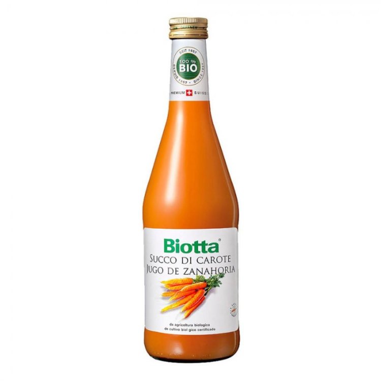 Biotta Succo di Carote Biologico per Alimentazione Sana 500ml