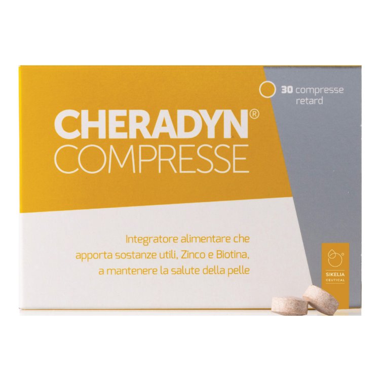 Cheradyn Integratore Alimentare per la Pelle in Compresse, 30 Unità Cheradyn Integratore Alimentare per la Pelle in Compresse, 30 Unità