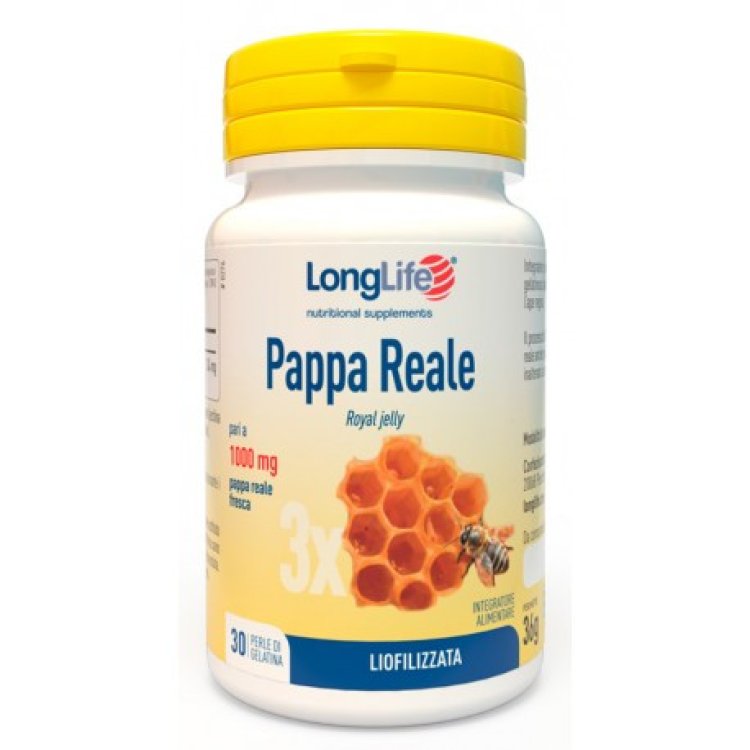LongLife Pappa Reale 1000 mg Integratore Energetico 30 Perle