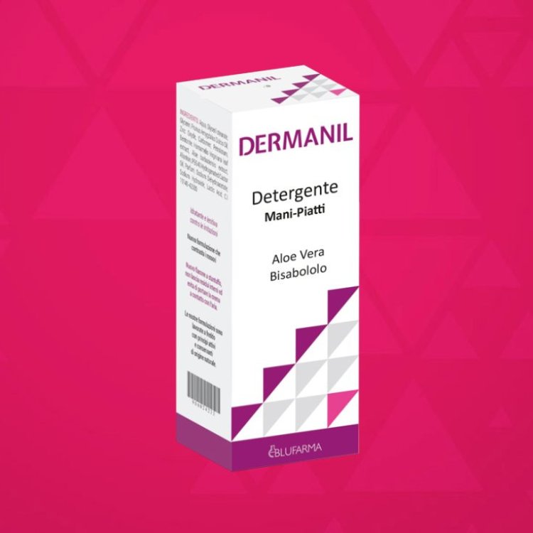 Blufarma Dermanil Detergente Liquido per Igiene Mani e Piatti 500ml