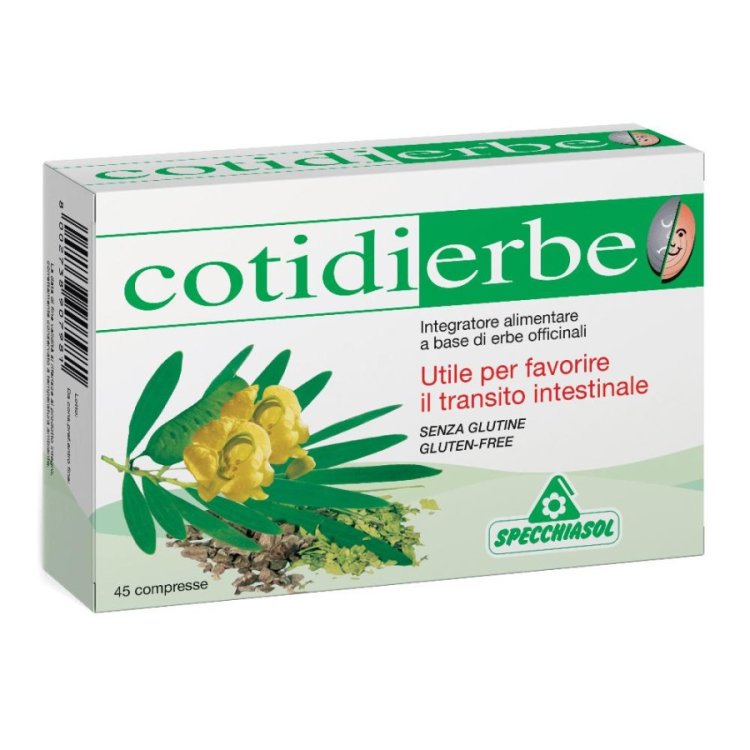 Specchiasol Cotidierbe Integratore Transito Intestinale 45 Compresse