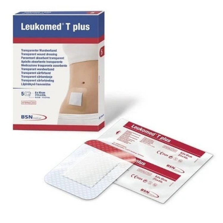 Leukomed T Plus Medicazione Post-Operatoria Trasparente Impermeabile 10x25 cm