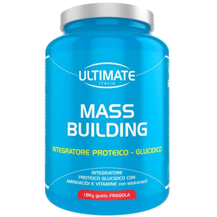 Vita Al Top Ultimate Mass Building Integratore per Massa Muscolare al Gusto Fragola 1,8 Kg