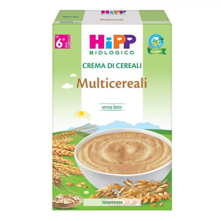 HiPP Crema Multicereali Bio per lo Svezzamento dal 6&deg; Mese
