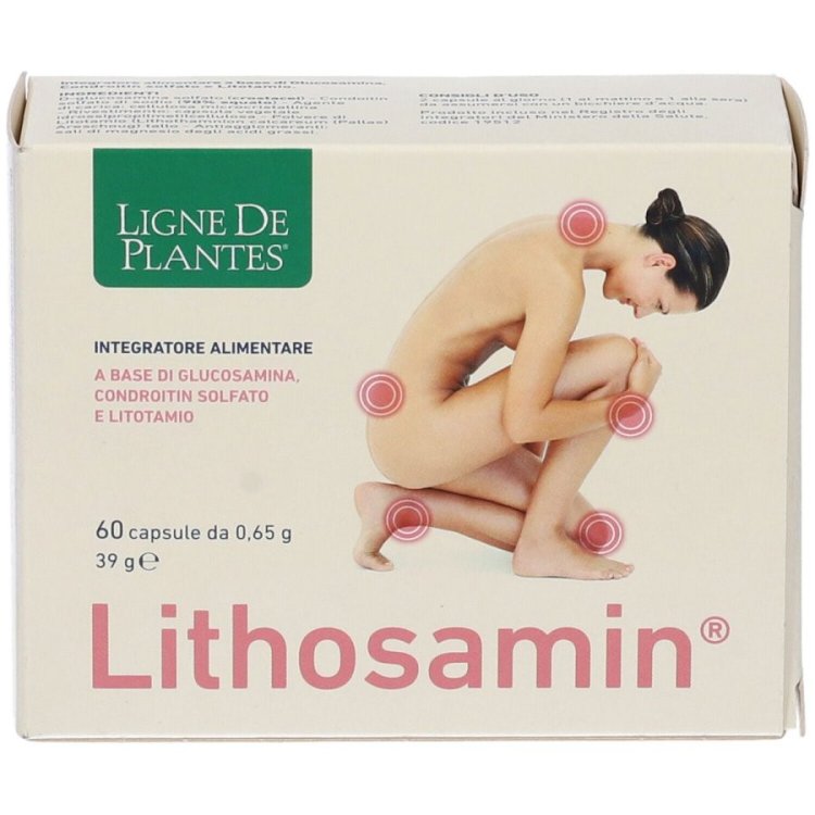 Lithosamin Lithosamin Integratore per Cartilagine in Capsule 60 pz