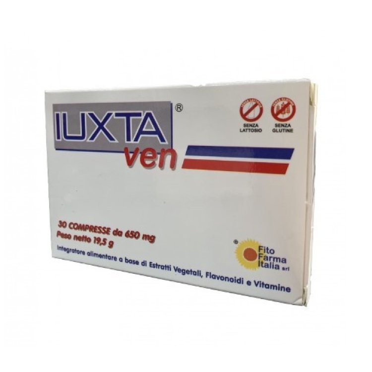 Fito Farma Italia IUXTA Ven Integratore per microcircolo 30 Compresse Fito Farma Italia IUXTA Ven Integratore per microcircolo 30 Compresse