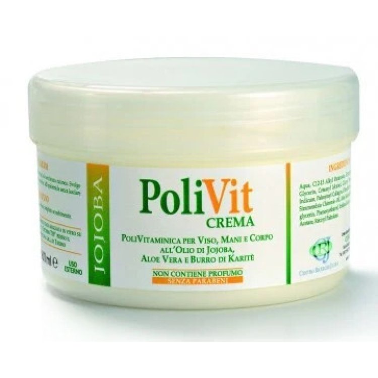 Idra Cosmetici Polivit Crema Polivitaminica Viso, Mani e Corpo 500ml