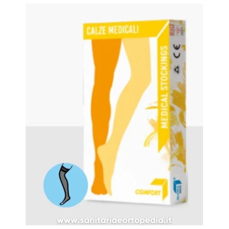 Gloria Med Comfort 142 Calza Autoreggente Corta Beige Misura Small