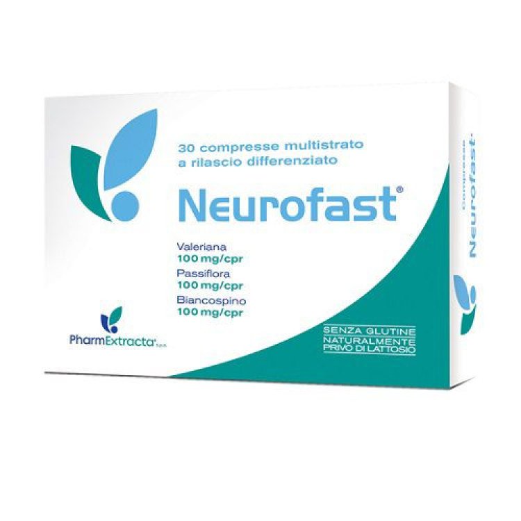 PharmExtracta Neurofast Integratore Alimentare per Rilassamento 30 Compresse