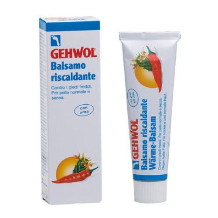 Gehwol Balsamo Riscaldante Piedi Freddi Emolliente Pelle Secca e Normale 75ml