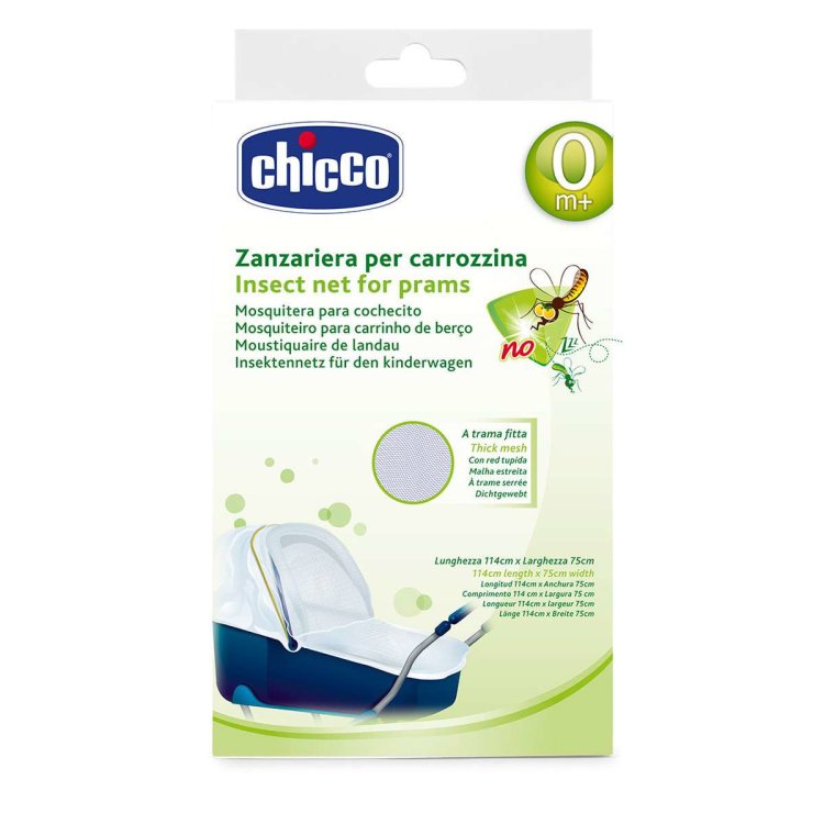 Chicco Zanzariera per Carrozzina Bianco Protezione Insetti Chicco Zanzariera per Carrozzina Bianco Protezione Insetti