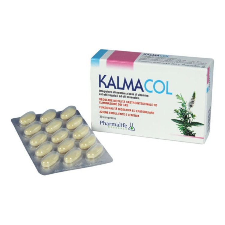 Pharmalife Research Kalmacol Integratore Alimentare per Colon Irritabile 30 Compresse
