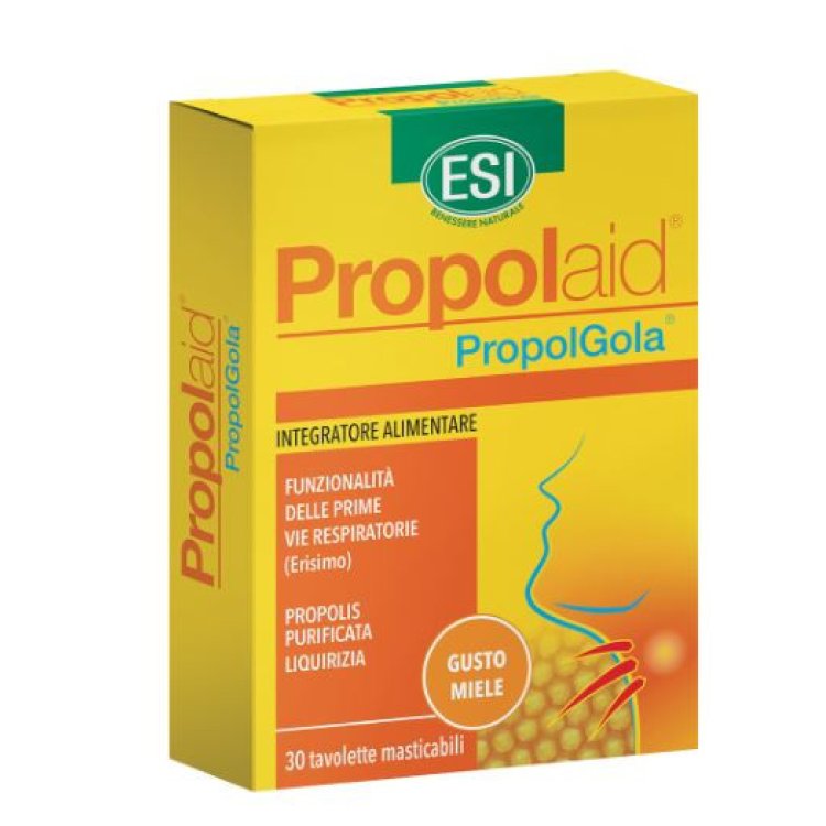 Propolaid PropolGola Integratore Benessere Gola - 30 Tavolette